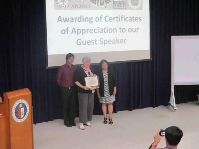 2017: Second Manila International Workshop on Mathematical Crystallography: Certificates