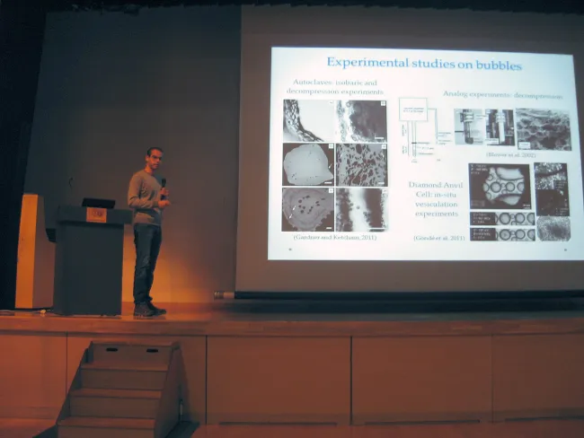 2014: Fifth meeting of the Research Consortium on High-pressure Research and the Kumamoto International Symposium on Recent Advancement of Physics and Mineralogy VI: Lectures