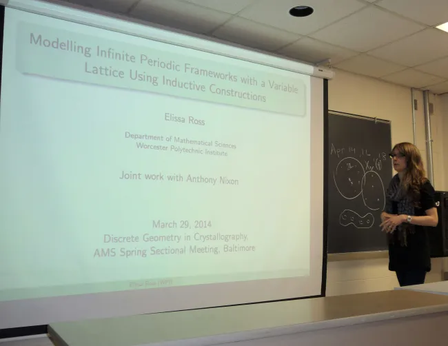 2014: AMS Spring Meeting: Special Session on Discrete Geometry in Crystallography: Lectures