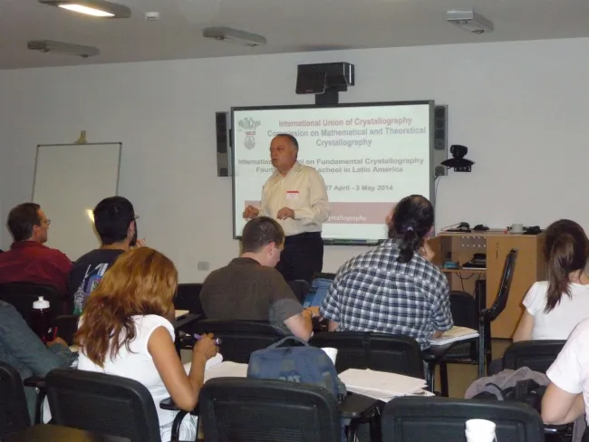 2014: International School on Fundamental Crystallography: Lectures and tutorials