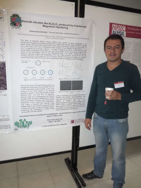 2014: International School on Fundamental Crystallography: Posters