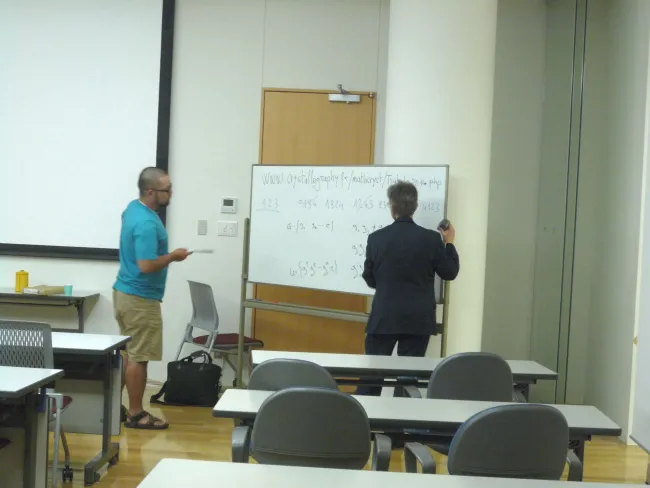 2014: Training Course on Symmetry and Group Theory: Participants
