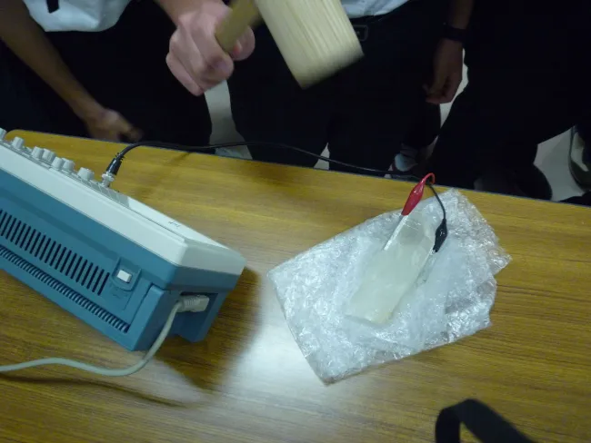 2014: Crystallography Now and in the Beginning: Exhibition and hands-on demonstration
