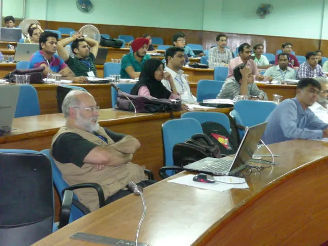 2014: MathCryst Workshop on Mathematical Crystallography: Classroom session