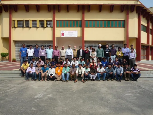 2014: MathCryst Workshop on Mathematical Crystallography: Group photo