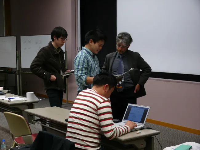 2017: Training Course on Symmetry and Group Theory: Classroom session