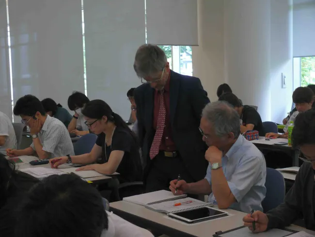 2017: Training Course on Symmetry and Group Theory: Classroom session