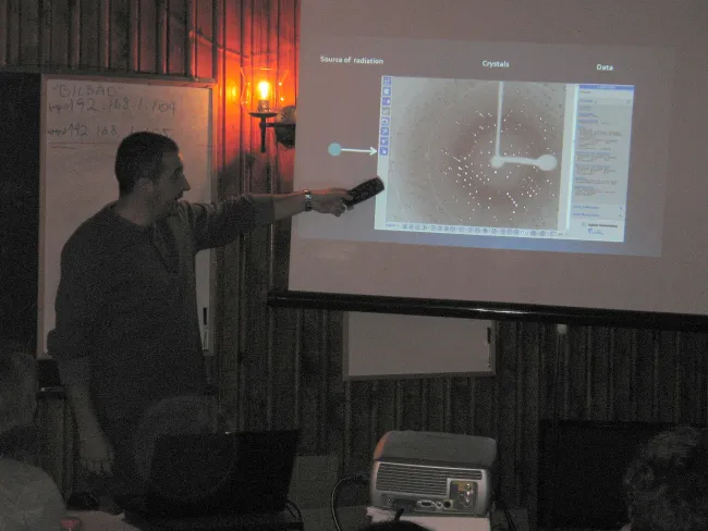 2013: International School on Fundamental Crystallography: Classroom session