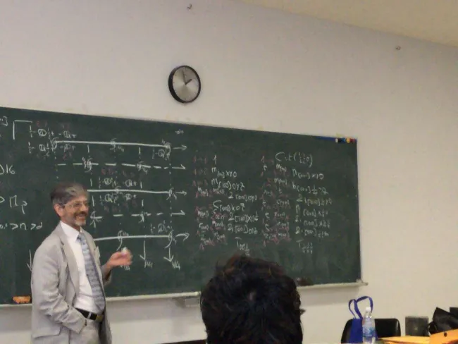 2019: Koyasan training course on symmetry and group theory: Lectures and classes