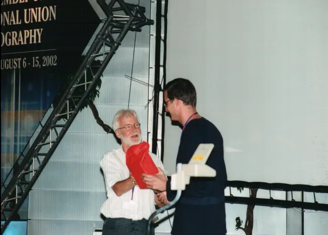 2002: IUCr Congress and General Assembly: Closing ceremony