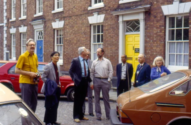 1982: IUCr Executive Committee meeting: Visit to Chester office