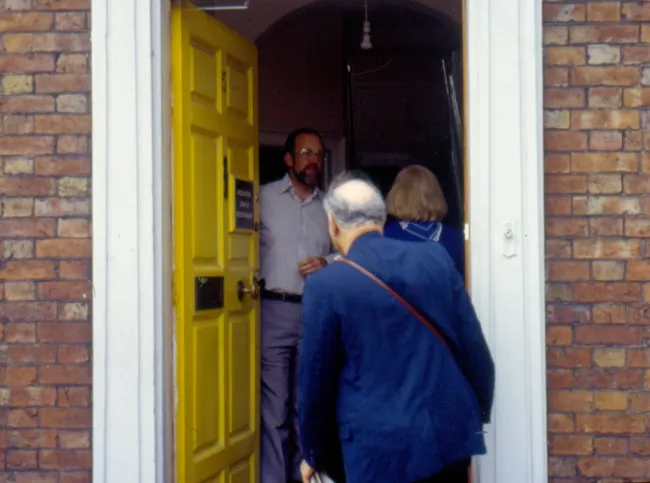 1982: IUCr Executive Committee meeting: Visit to Chester office