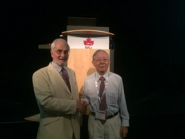 2014: IUCr Congress and General Assembly: Gjonnes Medal