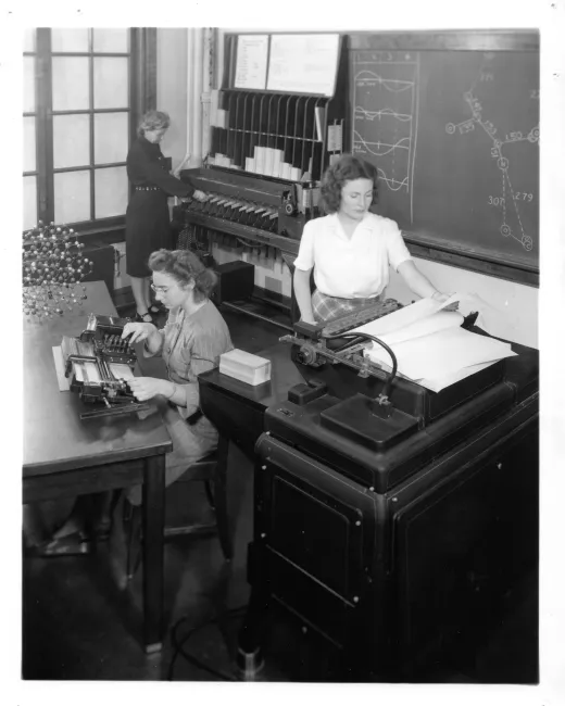 1947: Crystallographic computing at Caltech: Computing Center