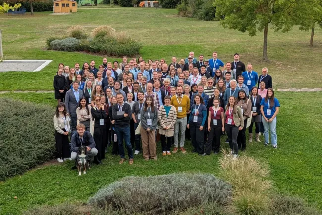  A group photo of participants of the 27th Heart of Europe Bio-Crystallography meeting in Halberstadt, Germany. 